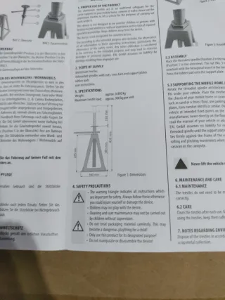 2 soportes de aluminio hasta 900kg
