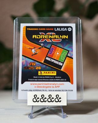 Carta Vamos Valencia CF 379 Adrenalyn XL LaLiga