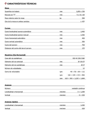 FRESADORA UNIVERSAL LAGUN FCM 185 (SEMI NUEVA)
