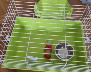 Jaula pequeña para cobaya
