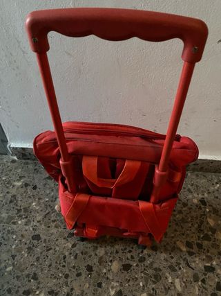 Mochila Rayo McQueen Infantil con Ruedas