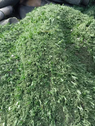 Césped artificial reciclado