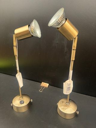 Lampada da tavolo oro