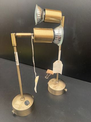 Lampada da tavolo oro