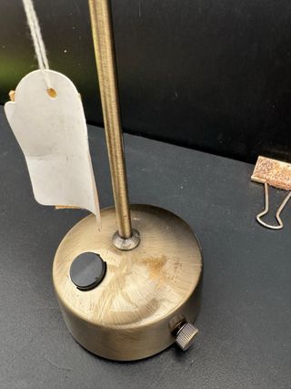 Lampada da tavolo oro