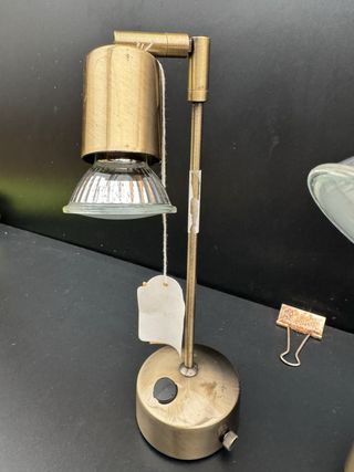 Lampada da tavolo oro