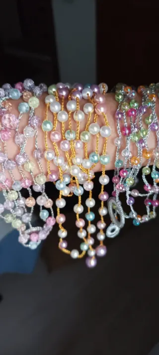 Collar mil vueltas multicolor