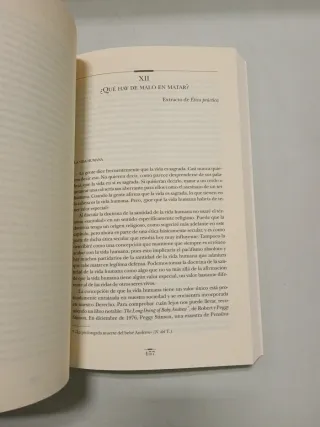 UNA VIDA ETICA ESCRITOS