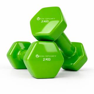 Mancuernas Vinilo Colores (1kg a 5kg)