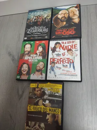 Confezione 5 Film DVD Spagnoli