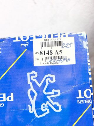 Piloto + Espejo retrovisor izquierdo Peugeot