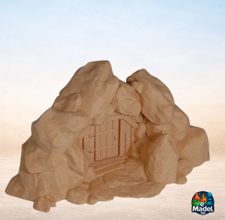Caverna Roccia 3D Miniature 28-32mm