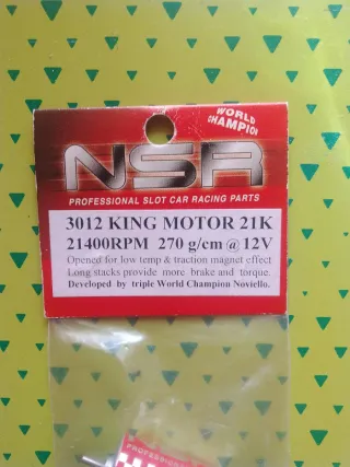 Motor NSR 3012 KING 21K 21400RPM 12V