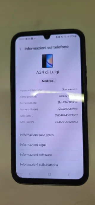 Samsung Galaxy A34 Black + Cover Magnetica Gratis