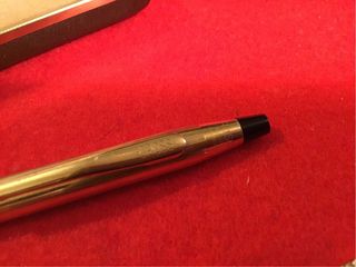 Bolígrafo Cross Chapado en Oro con Estuche