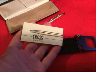 Bolígrafo Cross Chapado en Oro con Estuche