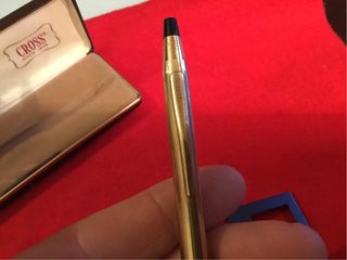 Bolígrafo Cross Chapado en Oro con Estuche