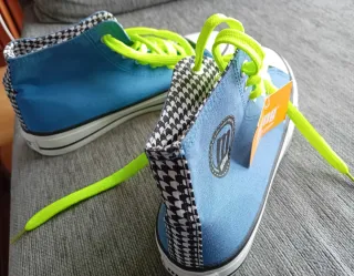 Deportivos Mustang Azul Talla 39