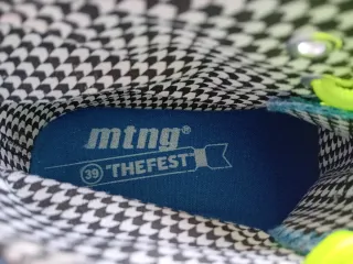 Deportivos Mustang Azul Talla 39