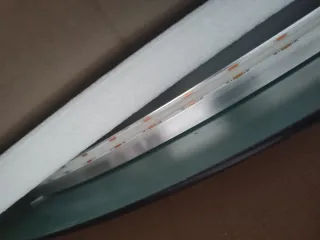 Specchio tondo LED Kios 85cm - nuovo!