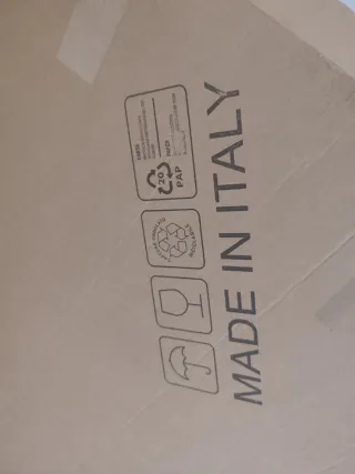 Specchio tondo LED Kios 85cm - nuovo!