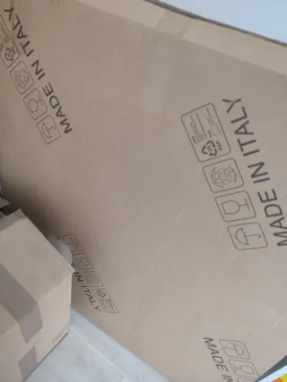 Specchio tondo LED Kios 85cm - nuovo!