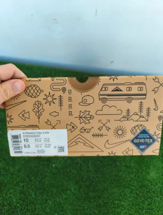 Nike Pegasus Trail 5 Gore-Tex Uomo Nero Arancione