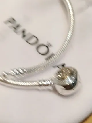 Pulsera Pandora Plata 21cm