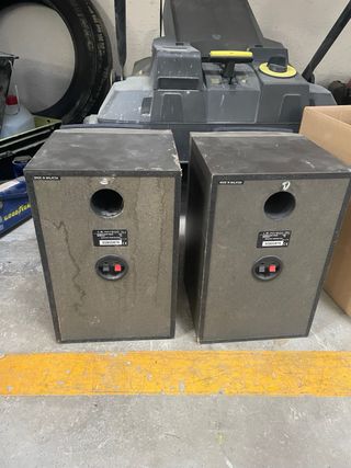 Altavoces Kenwood Beige y Gris