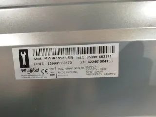 MICROONDAS WHIRLPOOL 6th SENSE