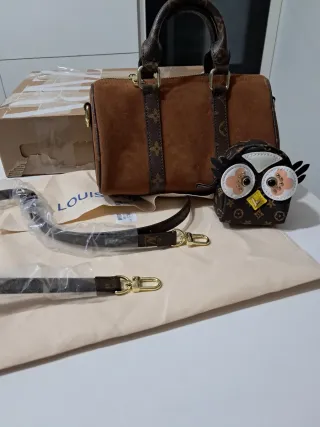 Bolso Speedy Mano Lv Marrón