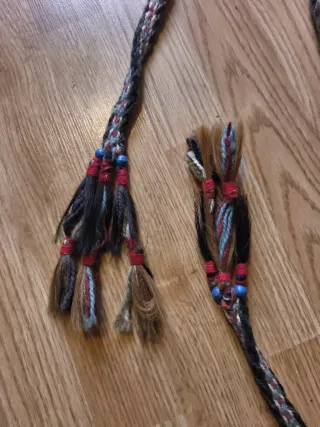 Campane/sonagli decorativi intrecciati a mano