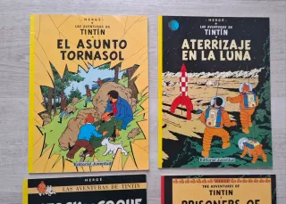 7 comics de tintin