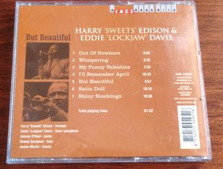 CD Sweets Edison & Lockjaw Davis - But Beautiful