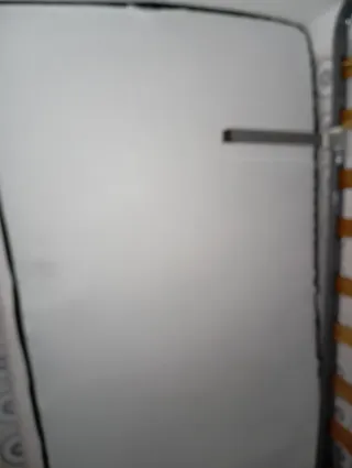 Somier 90cm metal y madera