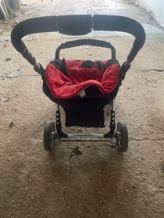 Cochecito bebé Playxtrem rojo