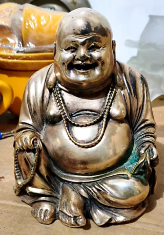 Statua Buddha Argento 800