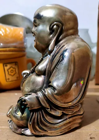 Statua Buddha Argento 800