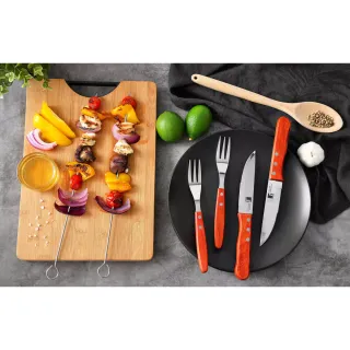 ¡¡-46%!! | Bergner - 4 Tenedores BBQ Acero Inox