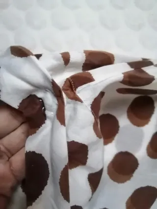 Camicia Archivio 67 Pois Marrone Bianco