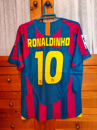 Camiseta Ronaldinho FC Barcelona Talla M