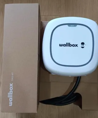 Cargador Wallbox Pulsar Max 7.4kW Tipo 2 5metros