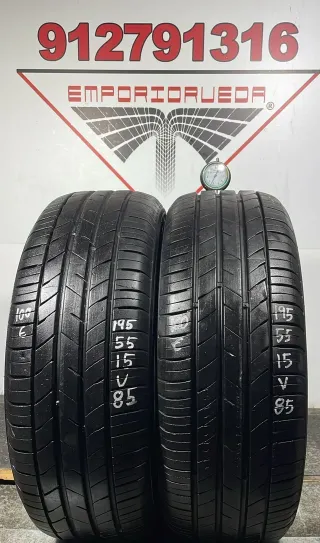 195 55 15 V KUMHO RUEDA AL 90% VIDA UTIL