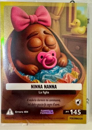 Carta Famiglia Pasquale Ninna Nanna La Figlia