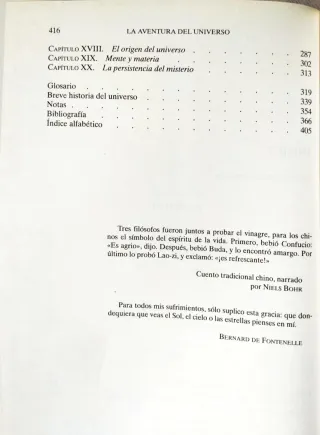 LA AVENTURA DEL UNIVERSO