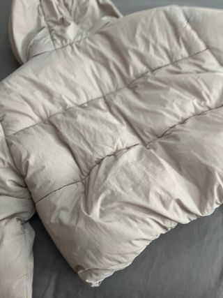 Plumífero Zara Beige Talla S