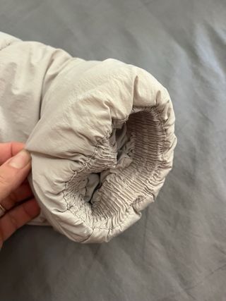 Plumífero Zara Beige Talla S