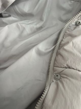 Plumífero Zara Beige Talla S