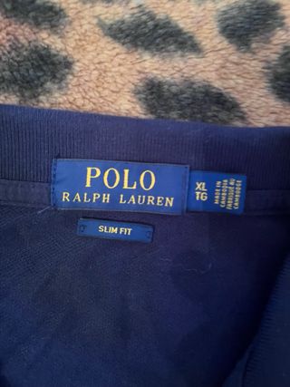 Jersey camiseta Polo Ralph Lauren manga larga azul