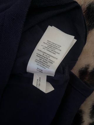 Jersey camiseta Polo Ralph Lauren manga larga azul